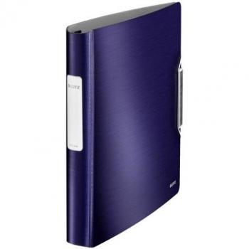 Leitz Active Style SoftClick 4 D-Ring Ring Binder A4 30mm Titan Blue