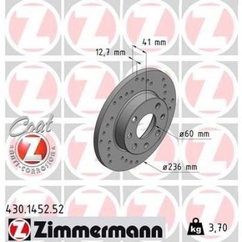 Freno a Disco Zimmermann 430.1452.52