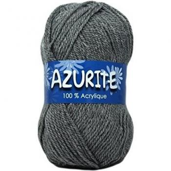 Lot de 10 pelotes Azurite Gris Foncé