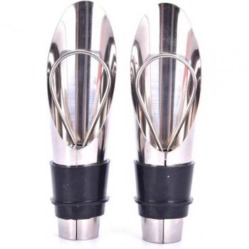 2PCS Stainless Steel Wine Fresh Keeper
