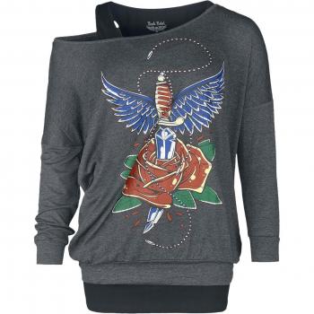 T-shirt Maniche Lunghe Doppio Strato Rock Rebel by EMP