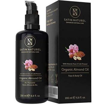 Vegan Mandelöl 200ml – Kaltgepresst – Bio Qualität – Für Haut und Haare