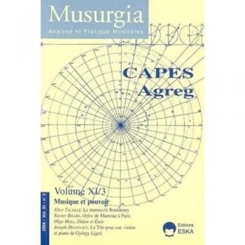 Musurgia vol.xi n 3 musique et pouvoir