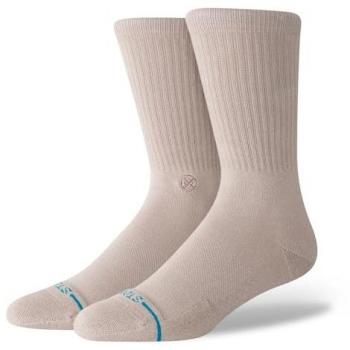 Grey Stance Icon Crew Socks (UK L)