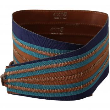 Exte Women's Brown Italian Leather Waist Belt