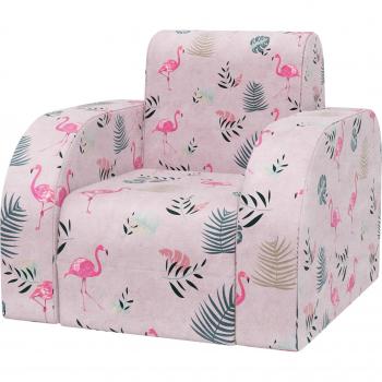 AIYAPLAY Flamingo gepolsterter Kinderstuhl 2 in 1 für 1,5-3 Jahre