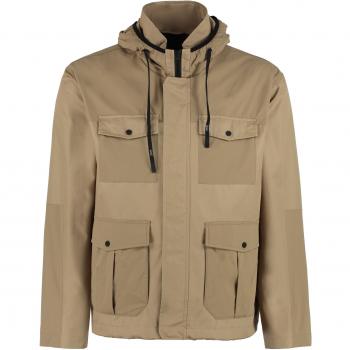 Beige Lightweight Jacket from Herno's Men's Collection, Size Large, Color Code 2000