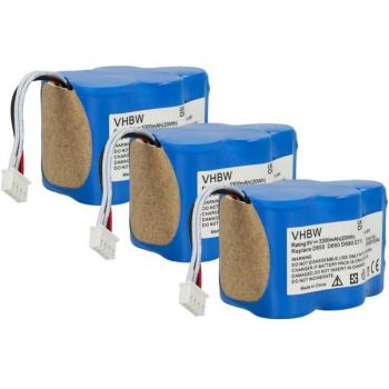 UltraCharge 3‑Cell Pack for Deebot Home Cleaners – 3300 mAh NiMH