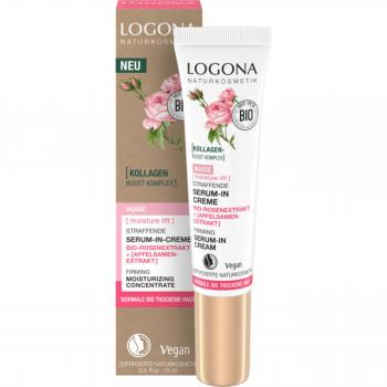 Logona Straffende Augencreme mit Feuchtigkeit, 15 ml