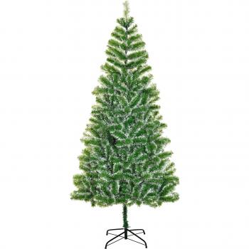 Homcom Christmas Tree 2.1M with Metal Stand