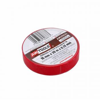 Nastro Isolante di Rete Awtools 19 mm x 20 m rossa