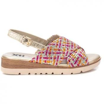 Women's XTI Criss‑Cross Slip‑On Flats – 6 US