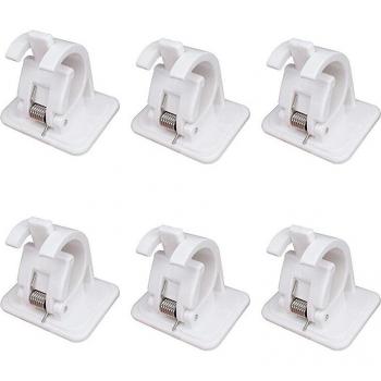 No-Drill Rod Holder for Shower Curtain