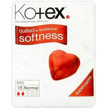 Kotex Maxi Damenbinden Normal 18 Stück