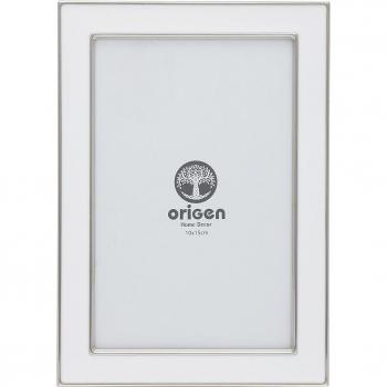 Cadre Signes Grimalt Blanc 18×12