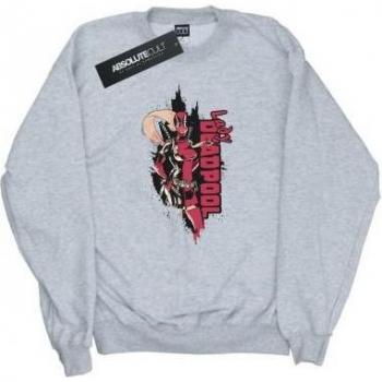 Sudadera Marvel para Mujeres Deadpool XL Blanca