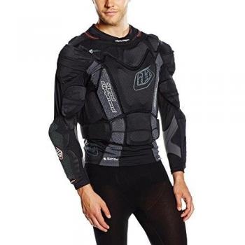 Troy Lee Designs UPL 7855 Camiseta de Escalada de Manga Larga para Hombre, Color Negro, Talla M