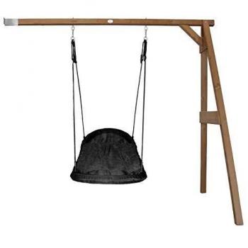 AXI Roxy Wand-Portique mit Nestschaukel aus Holz, braun