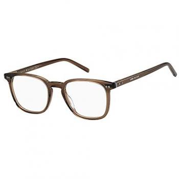 Tommy Hilfiger TH‑1814 Brown Square Frame (Acetate) – Size 51, Blue‑Blocking Technology