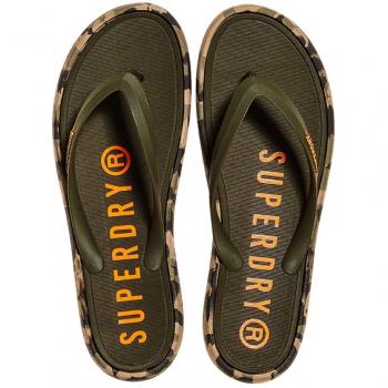 Superdry Surplus Goods Flip Flop Khaki Marble Camo