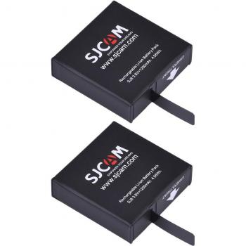 Pack 3 batteries rechargeables 1200 mAh + chargeur USB LED – modèle SJ8