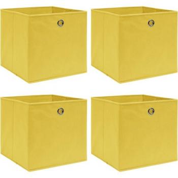 Boîtes de Rangement Pratiques Jaunes