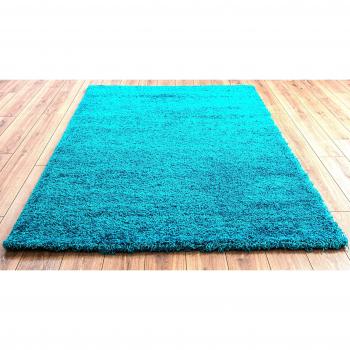 Serdim Rugs Teal Shaggy Area Rug, 120x170cm