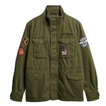 Superdry para hombre. M5012034A Chaqueta Patched Rookie