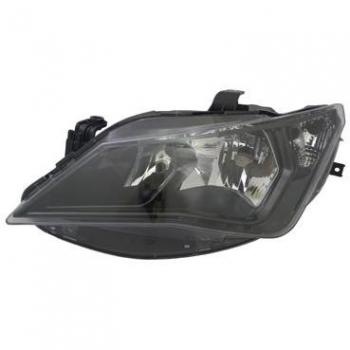 Phare Gauche Seat Ibiza 2012-2016 H7 Noir Van Wezel