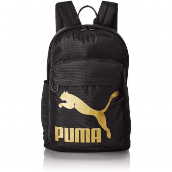Cartable Puma Originals, 74799, Mixte, Noir (Puma Black/Gold), Taille unique