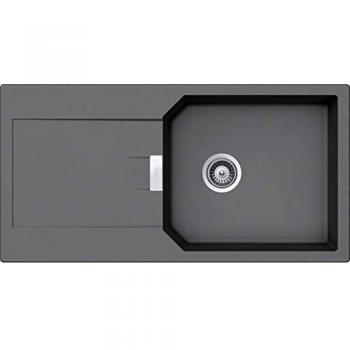 SCHOCK kompakte Küchenspüle 100 x 51 cm Manhattan D-100L Croma