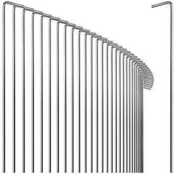 Camping‑Haken 5 mm Ø – 12× lange Stahlzelt‑Klammern
