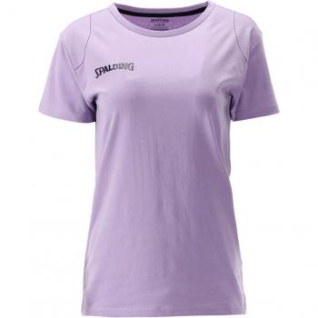 Spalding Maglia Essenziale con Maniche Corte Donna