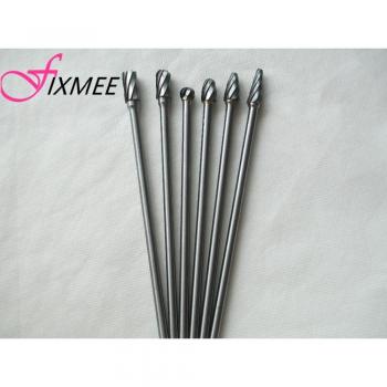 Mèche 6×10 mm, 150 mm, tige 1/4” en carbure de tungstène – outil électrique à fraisage aluminium – fraises rotatives