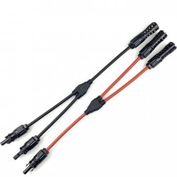 TUV Certified 1500V Y-Type Solar Panel Adaptor Cable Connector (1 Pair)