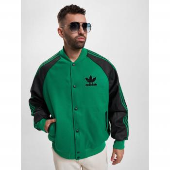 Giacca Varsity adidas Verde e Scuro