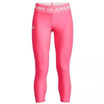 Under Armour Cropped Ankle Leggins Rosa – Pantaloncini aderenti per bambini