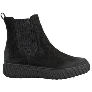 Damen-Stiefelette Paul Green – Braun (Tabak), Nubuck/Textil, Größe 38,5