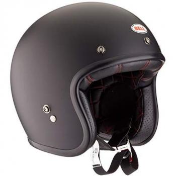 Bell Custom 500 Solid Jethelm Schwarz Matt