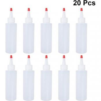Ketchup and Mustard Squeeze Bottles 10/20 Pack