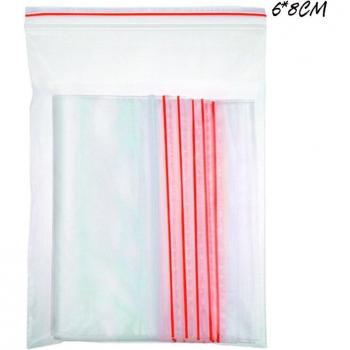 Bolsas transparentes de comida bloqueante 100 unid