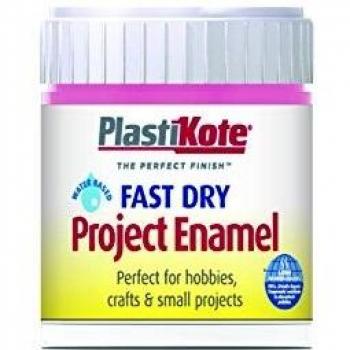 Plastikote Fast Dry Enamel Paint Hot Pink 59ml