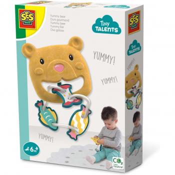 Yummy Bear Grijpspeelgoed Geel