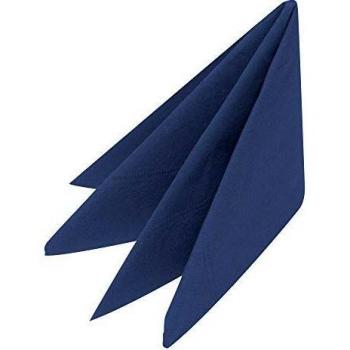 Royal Blue Disposable Napkins, 2-Ply, Pack of 125