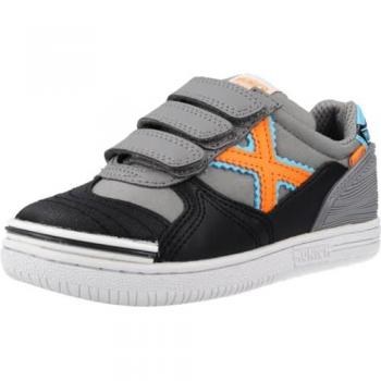 Tênis MUNICH para Meninos e Meninas G-3 JUNIOR VELCRO 383 GRIS
