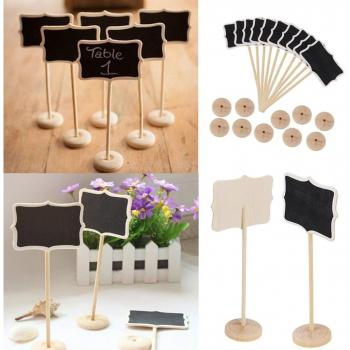 Elegant Mini Blackboard Wedding Sign