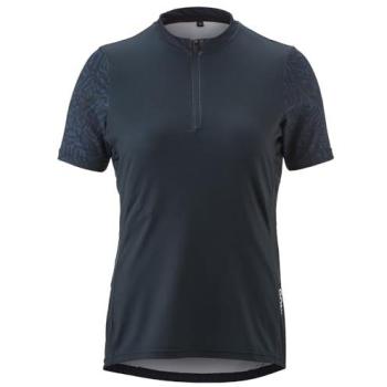 Radtrikot GONSO Adventure Jersey Halfzip W – 88 % recyceltes Polyester, 12 % Elasthan, Rundhals