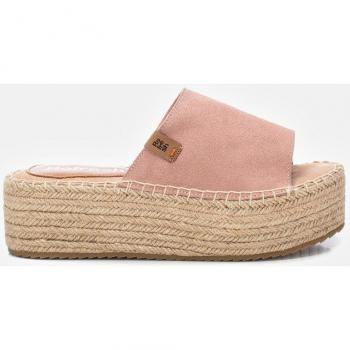 REFRESH Sandalias Planas de Piel para Mujer