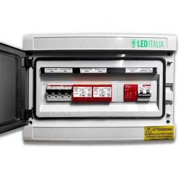 Quadro Elettrico 6kW Monofase 2 Stringhe 32A 230V
