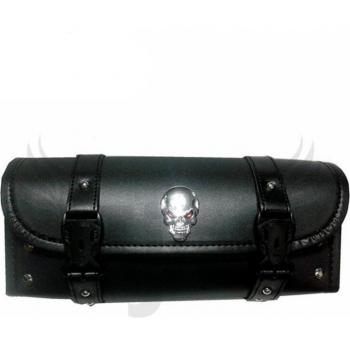 Vespa Harley Softail Sacoche Selle Décor Tête de Mort